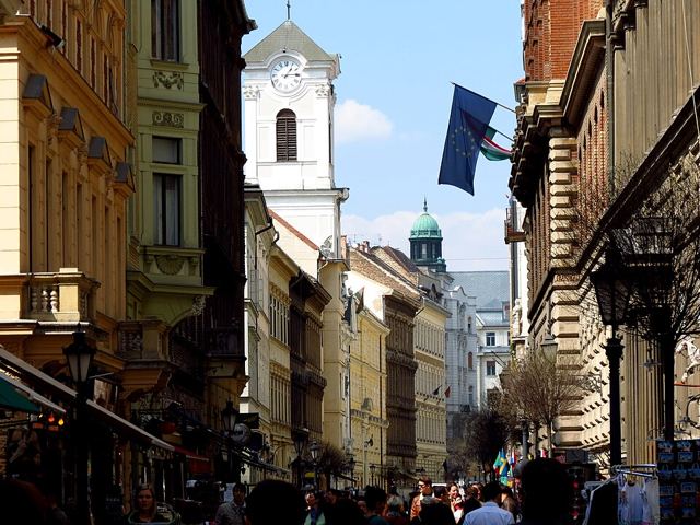 Váci Street, Budapest